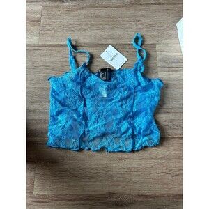 Nwt sheer lace cami